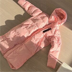 Pink Winter Puffer Jacket